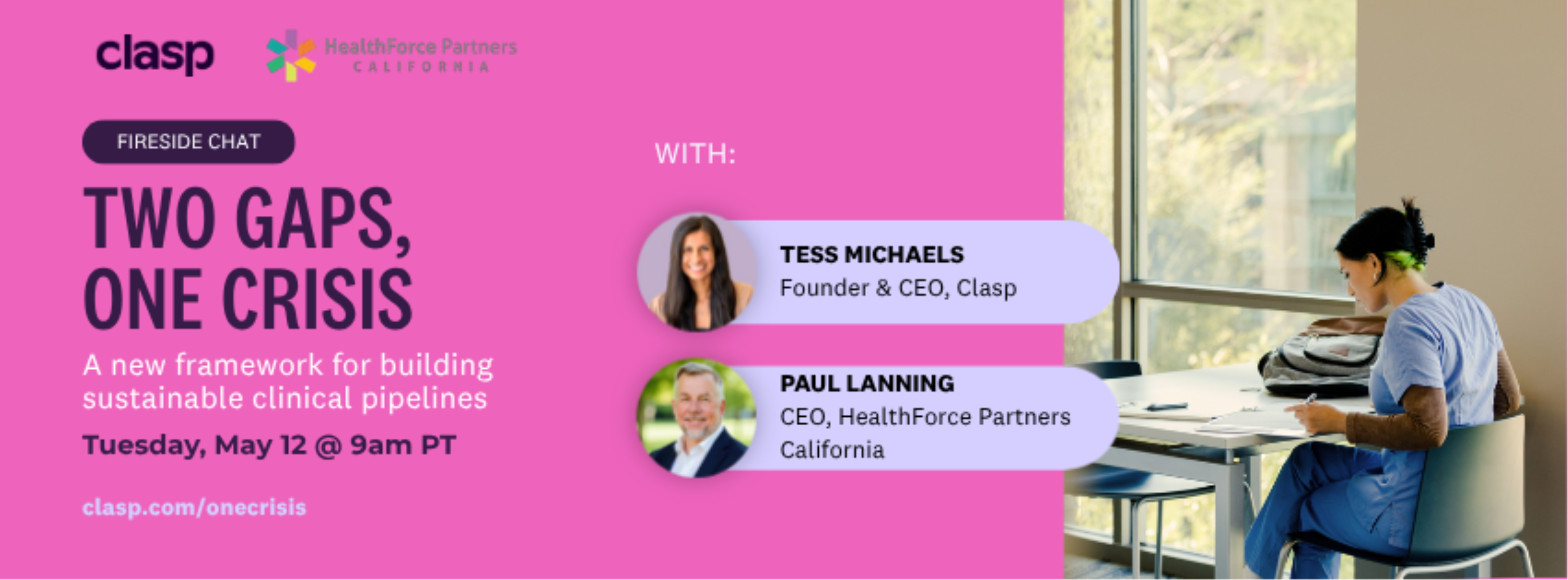 Two Gaps, One Crisis: A Fireside Chat